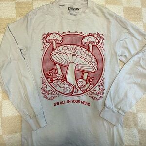Zumiez Long Sleeve Mushroom Tee 🍄